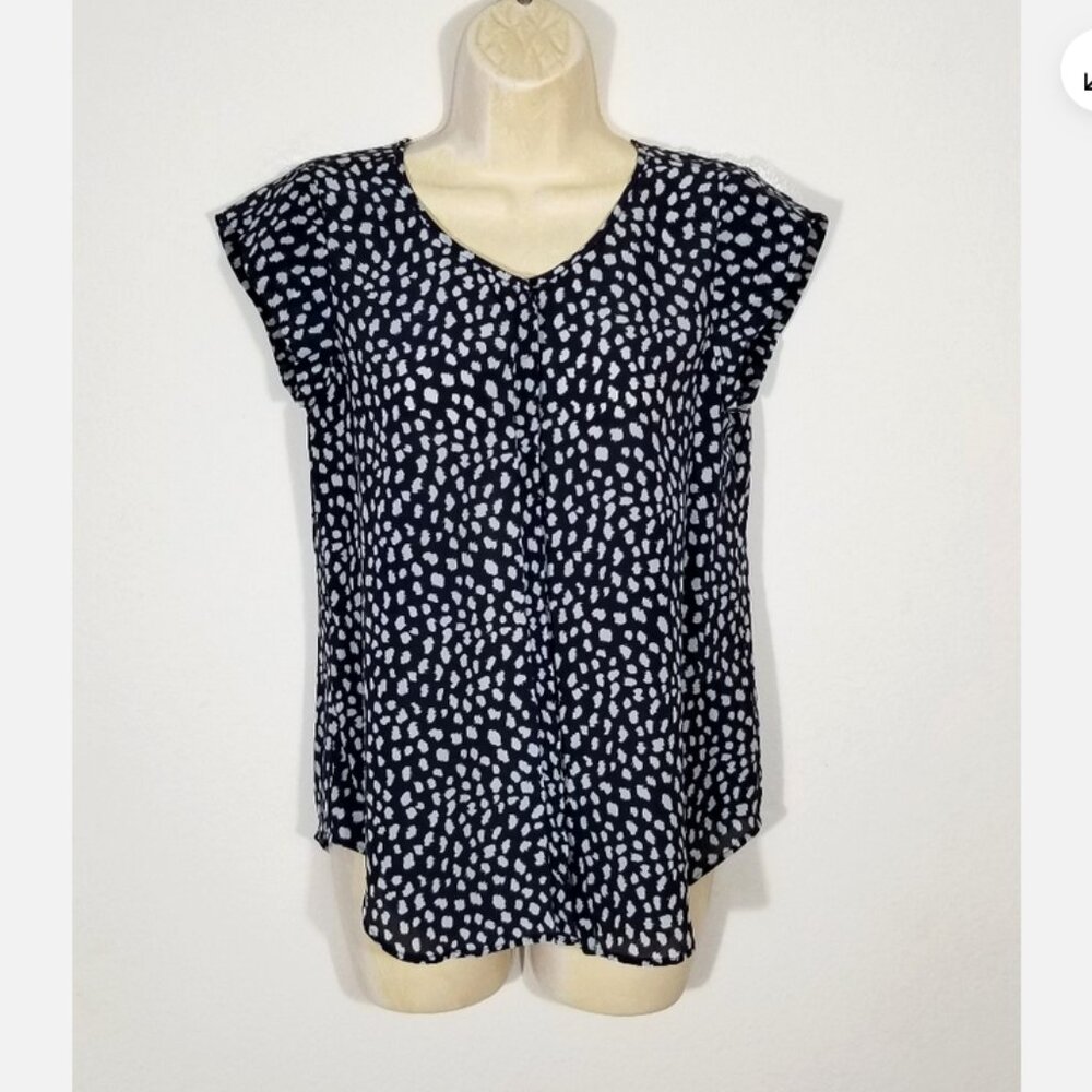 JOIE Silk Button Shirt Top 6777E1M